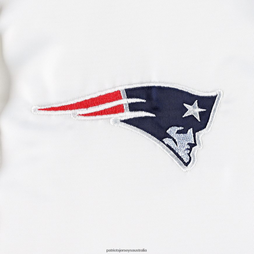 Women Starter White Line Up Satin Full-Snap Varsity Jacket ZZ06V2915 Patriots Jersey Clothing