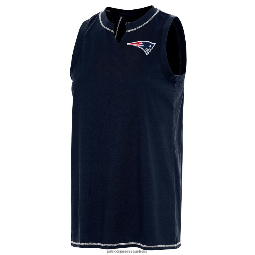 Women Antigua Navy Establishment Tank Top ZZ06V22753 Patriots Jersey Clothing