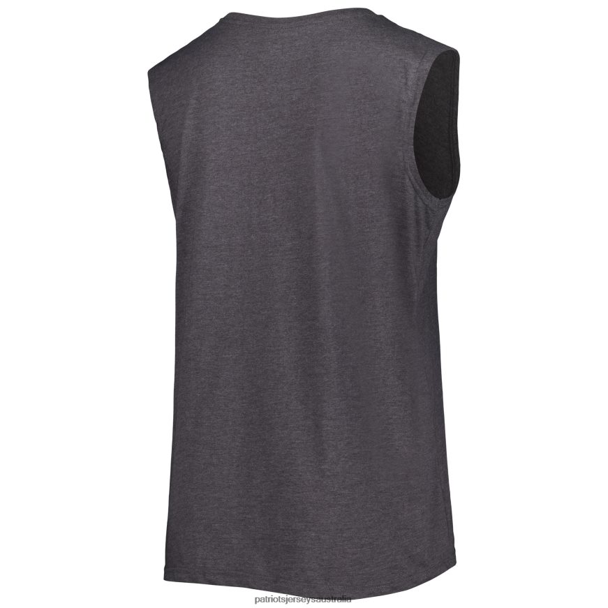 Women Fanatics Branded Heather Charcoal Las Vegas Raiders Plus Size Tank Top ZZ06V22692 Patriots Jersey Clothing