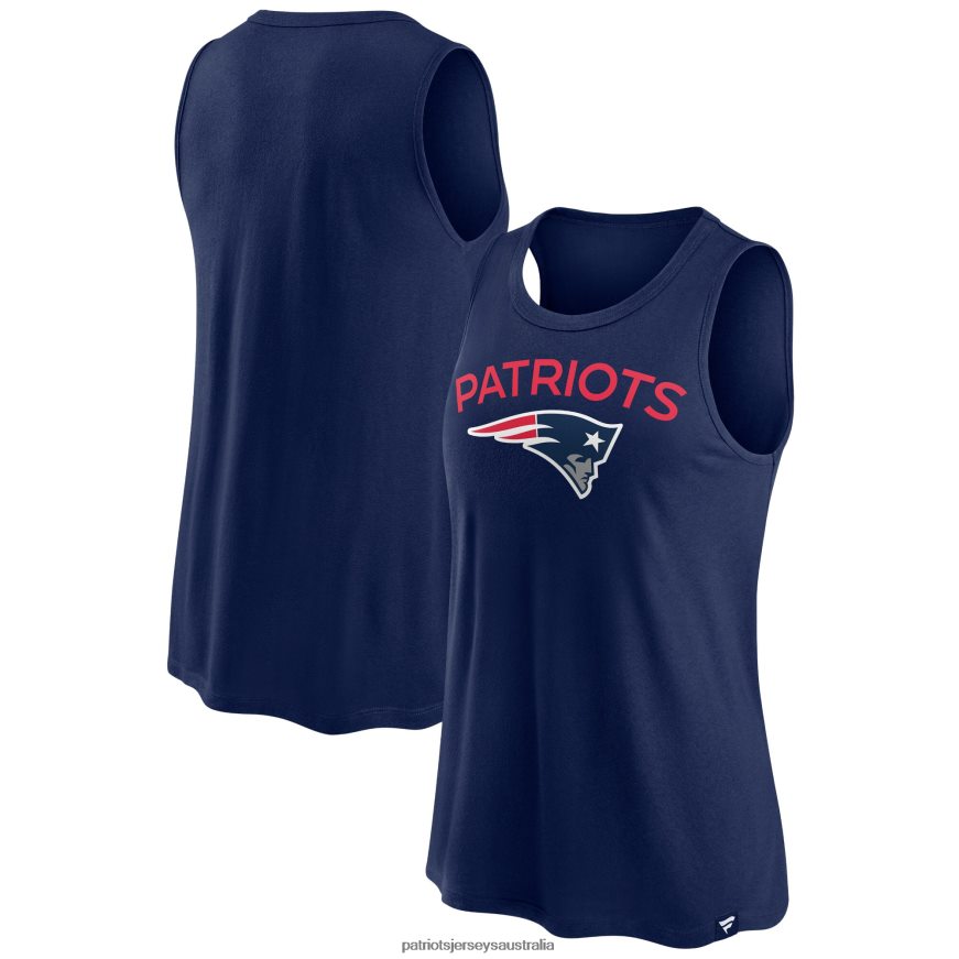 Women Fanatics Branded Navy Root For Tank Top ZZ06V22642 Patriots Jersey Clothing