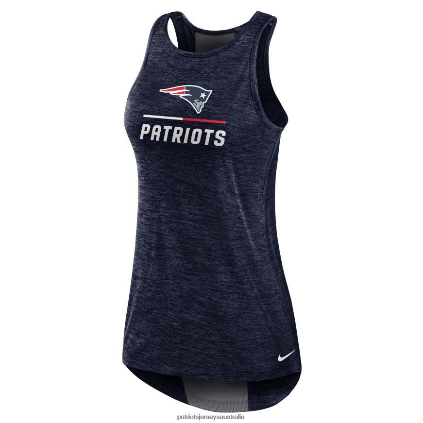 Women Nike Navy High Neck Performance Tank Top ZZ06V22675 Patriots Jersey Clothing