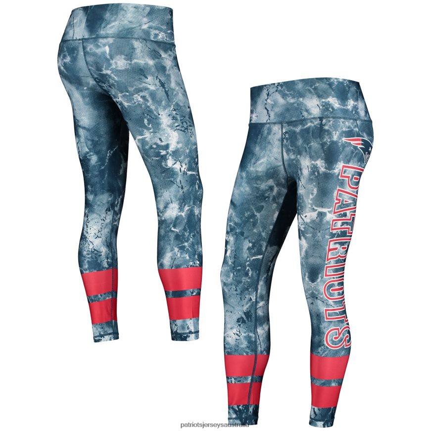 Women Concepts Sport Navy/Red Dormer Knit Leggings ZZ06V22472 Patriots Jersey Clothing