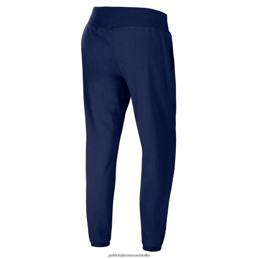 Women WEAR by Erin Andrews Navy French Terry Jogger Pants ZZ06V22487 Patriots Jersey Clothing