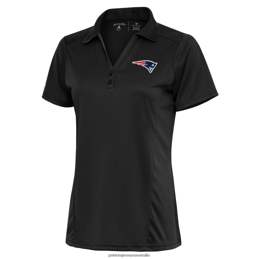 Women Antigua Charcoal Team Logo Tribute Polo ZZ06V22566 Patriots Jersey Clothing