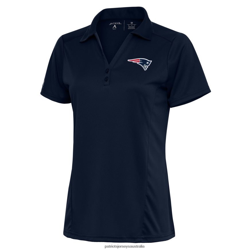Women Antigua Navy Team Logo Tribute Polo ZZ06V22563 Patriots Jersey Clothing