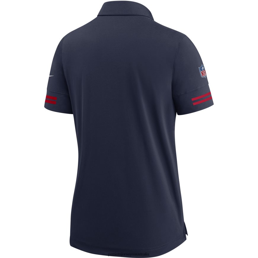 Women Nike Navy Sideline Performance Polo ZZ06V22515 Patriots Jersey Clothing