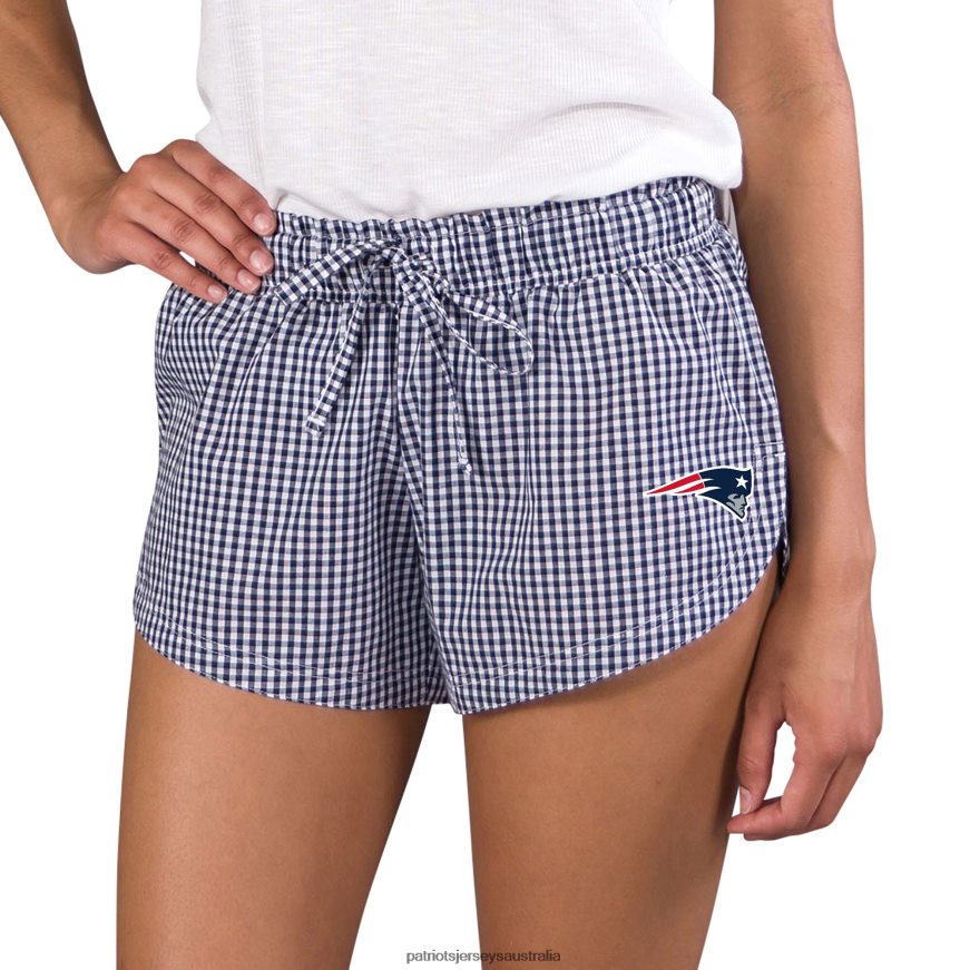 Women Concepts Sport Navy Tradition Woven Shorts ZZ06V22848 Patriots Jersey Clothing