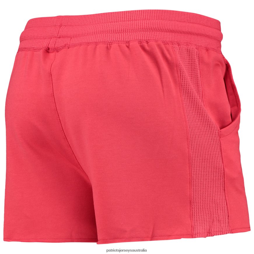 Women Junk Food Red Tri-Blend Shorts ZZ06V22843 Patriots Jersey Clothing