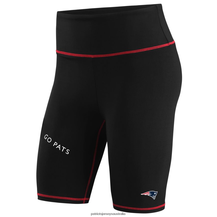 Women WEAR by Erin Andrews Black Bike Shorts ZZ06V22849 Patriots Jersey Clothing