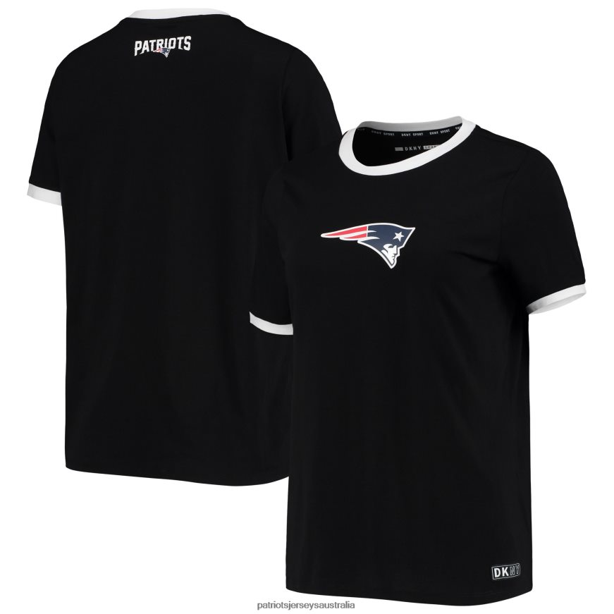Women DKNY Sport Black Tri-Blend Charlotte T-Shirt ZZ06V22800 Patriots Jersey Clothing