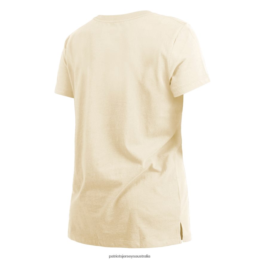 Women New Era Cream Chrome Sideline T-Shirt ZZ06V22744 Patriots Jersey Clothing