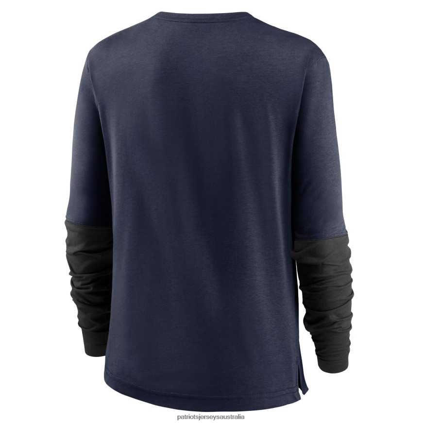 Women Nike Navy City Mascot Breathe Long Sleeve T-Shirt ZZ06V22716 Patriots Jersey Clothing