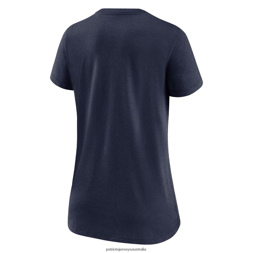 Women Nike Navy Hometown Collection Tri-Blend V-Neck T-Shirt ZZ06V22747 Patriots Jersey Clothing