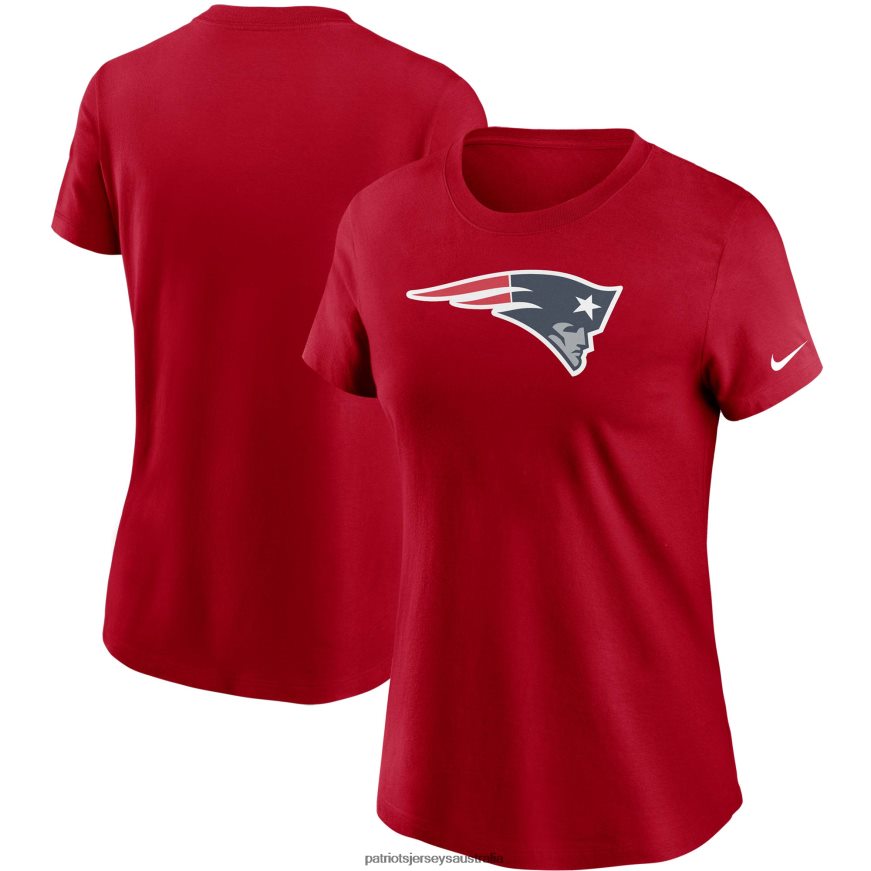 Women Nike Red Logo Essential T-Shirt ZZ06V22726 Patriots Jersey Clothing