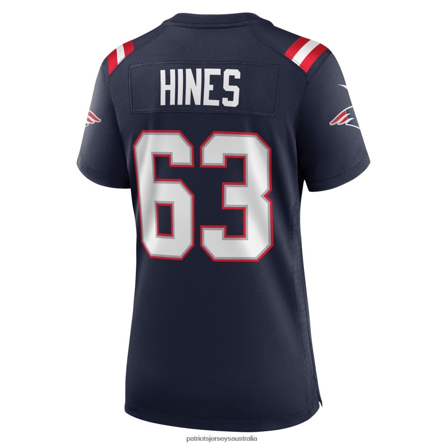 Women Nike Chasen Hines Navy Game Player Jersey ZZ06V21236 Patriots Jersey Clothing