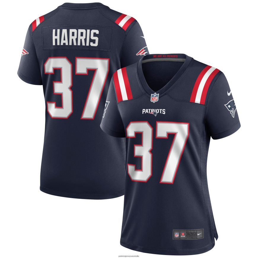 Women Nike Damien Harris Navy Game Jersey ZZ06V21194 Patriots Jersey Clothing