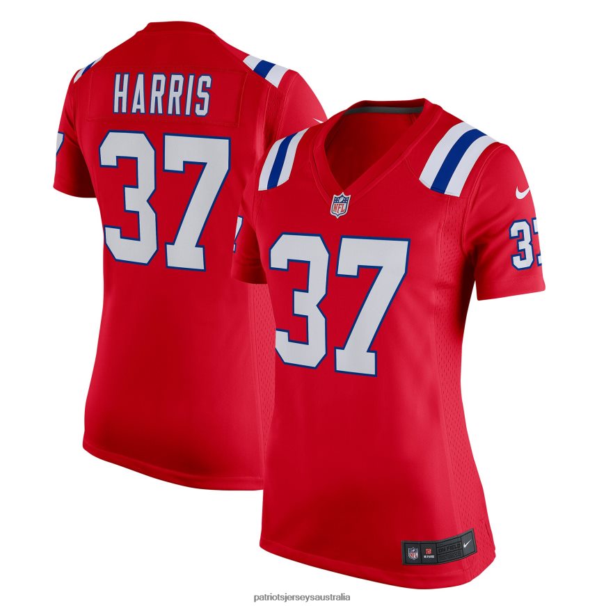 Women Nike Damien Harris Red Game Jersey ZZ06V21207 Patriots Jersey Clothing