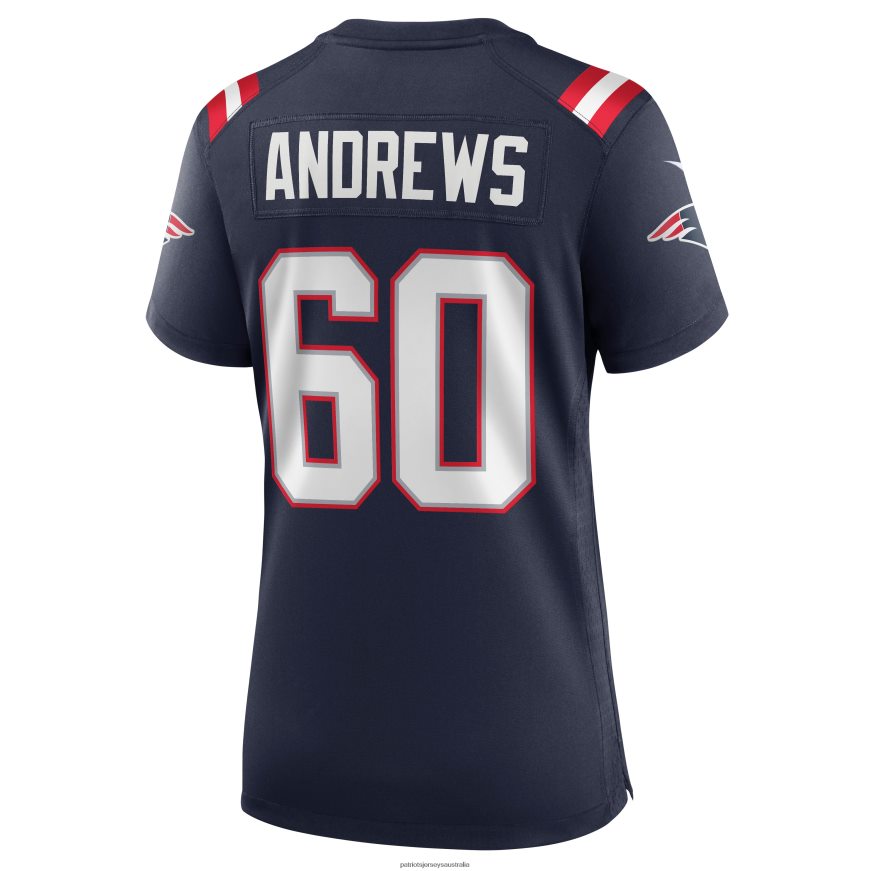 Women Nike David Andrews Navy Game Jersey ZZ06V21140 Patriots Jersey Clothing