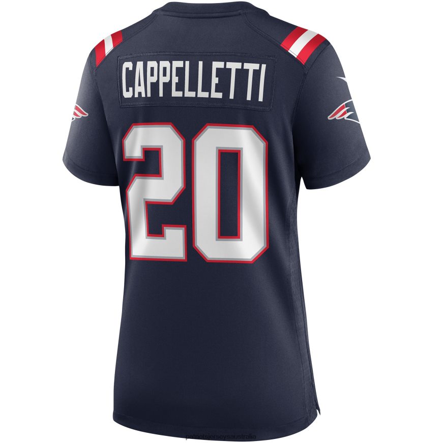 Women Nike Gino Cappelletti Navy Game Retired Player Jersey ZZ06V21143 Patriots Jersey Clothing
