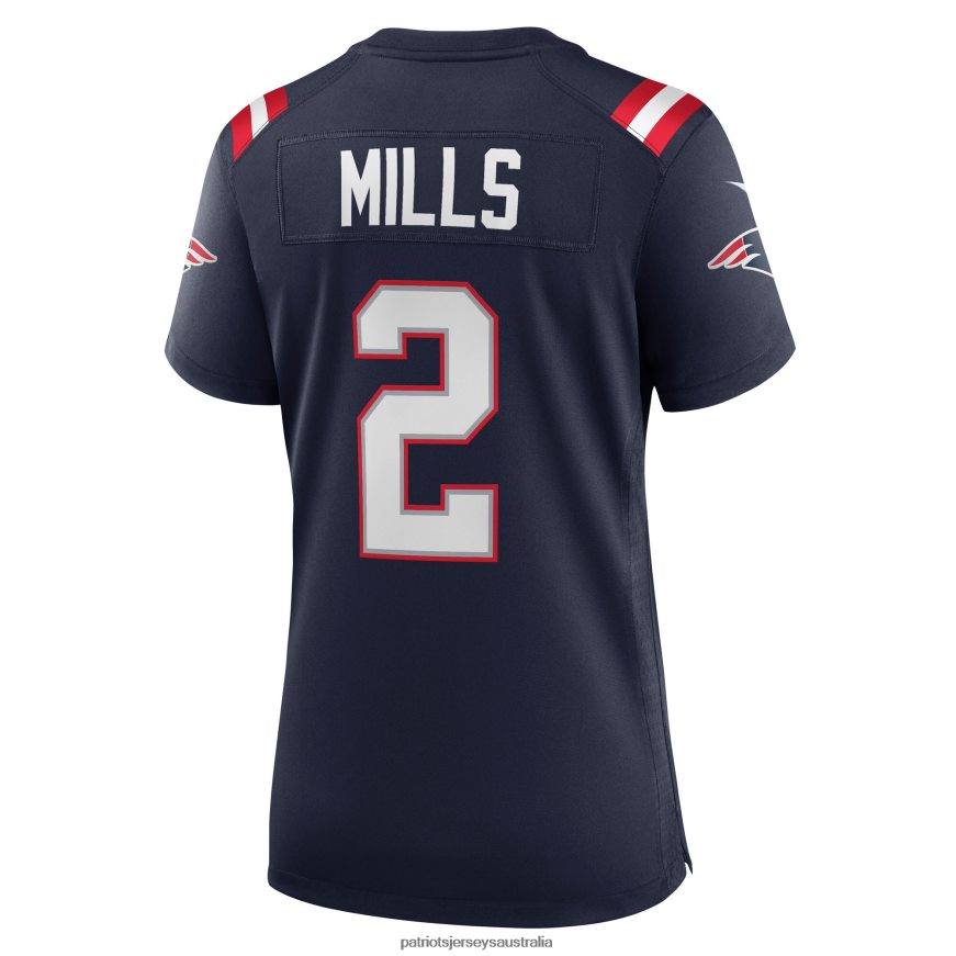 Women Nike Jalen Mills Navy Game Player Jersey ZZ06V21219 Patriots Jersey Clothing