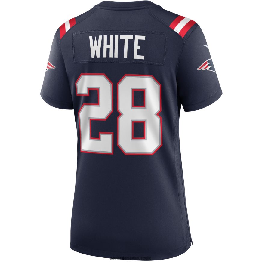 Women Nike James White Navy Game Jersey ZZ06V21133 Patriots Jersey Clothing
