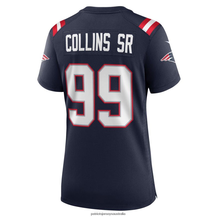 Women Nike Jamie Collins Sr. Navy Home Game Player Jersey ZZ06V21128 Patriots Jersey Clothing