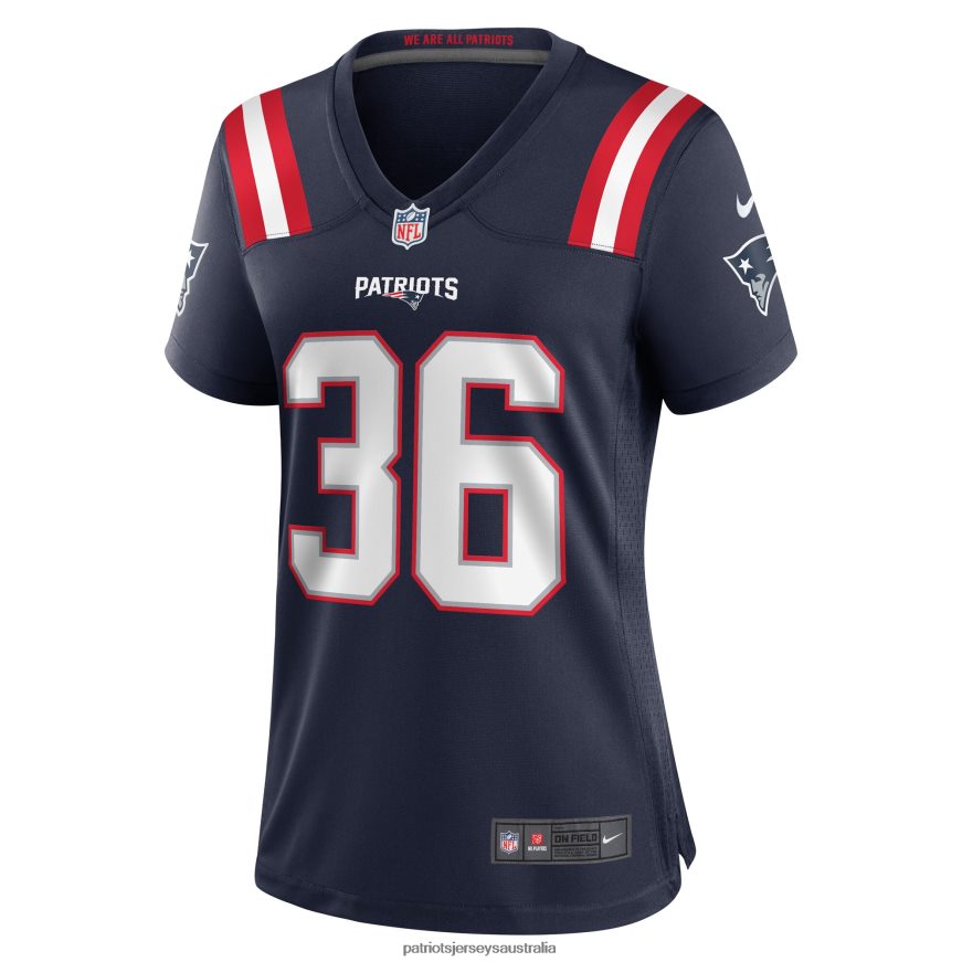 Women Nike Kevin Harris Navy Game Player Jersey ZZ06V21118 Patriots Jersey Clothing