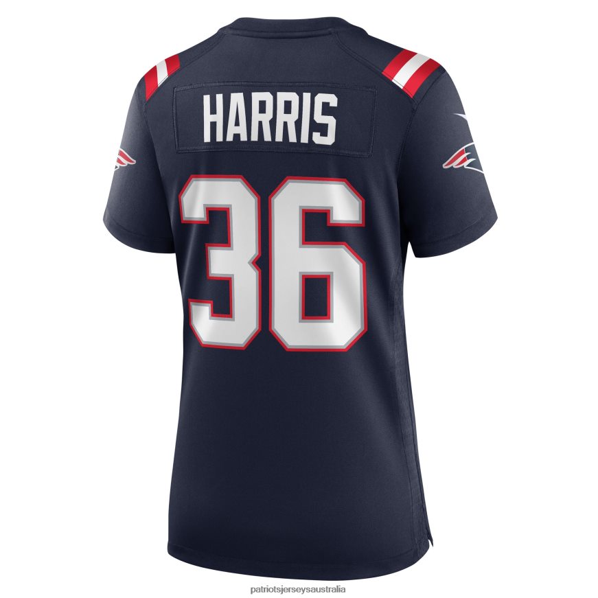 Women Nike Kevin Harris Navy Game Player Jersey ZZ06V21118 Patriots Jersey Clothing