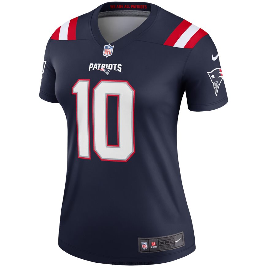 Women Nike Mac Jones Navy Legend Jersey ZZ06V21182 Patriots Jersey Clothing