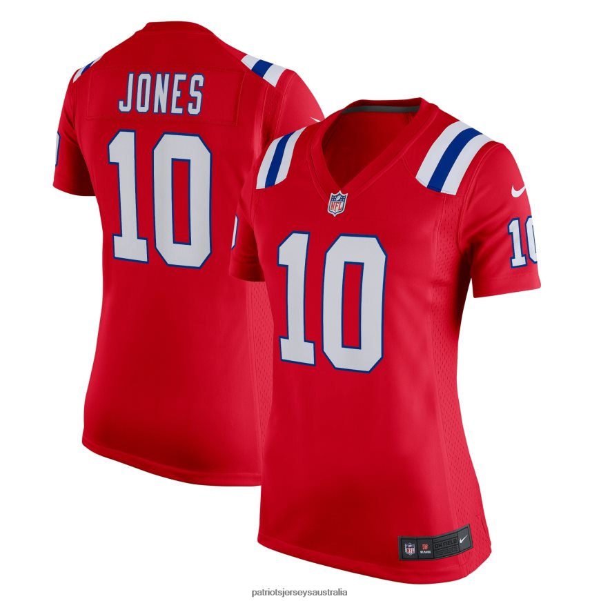 Women Nike Mac Jones Red Game Jersey ZZ06V21211 Patriots Jersey Clothing