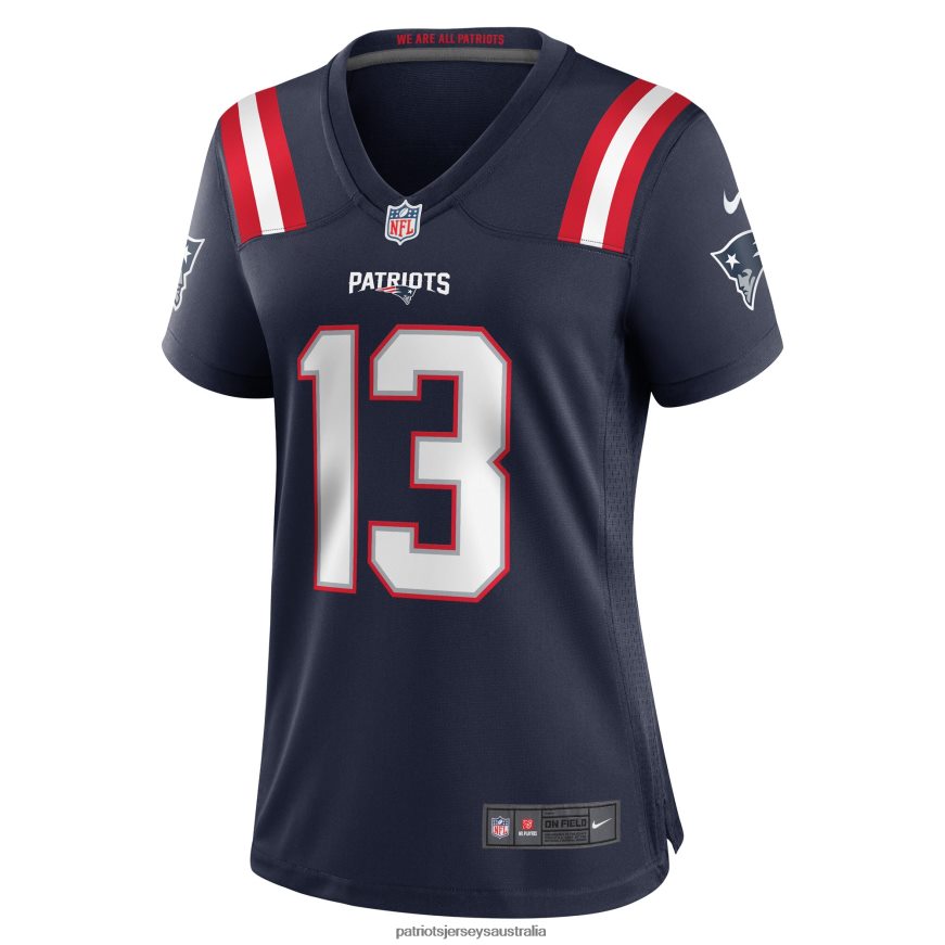 Women Nike Quinn Nordin Navy Game Player Jersey ZZ06V21119 Patriots Jersey Clothing