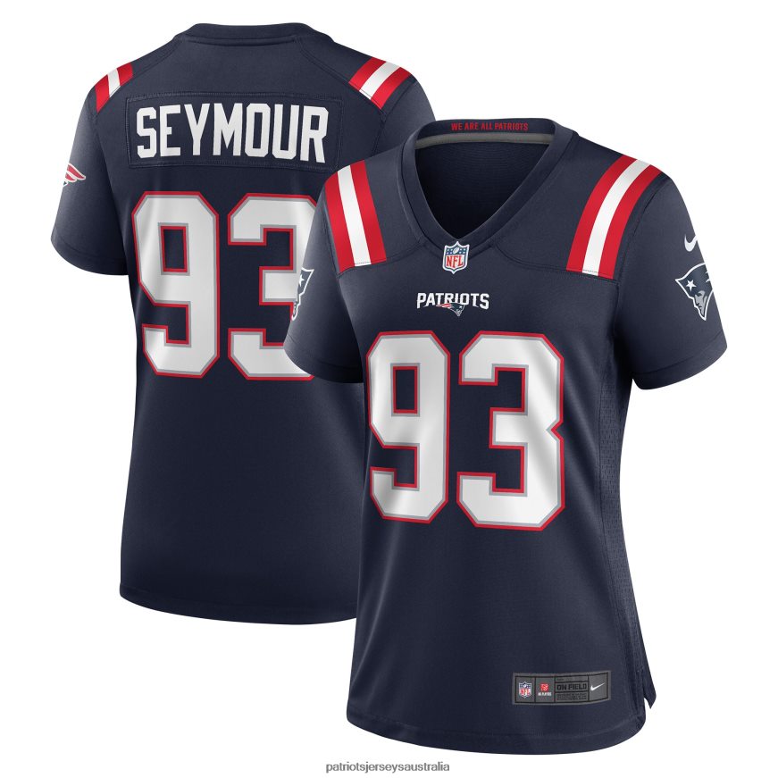 Women Nike Richard Seymour Navy Retired Player Game Jersey ZZ06V21226 Patriots Jersey Clothing