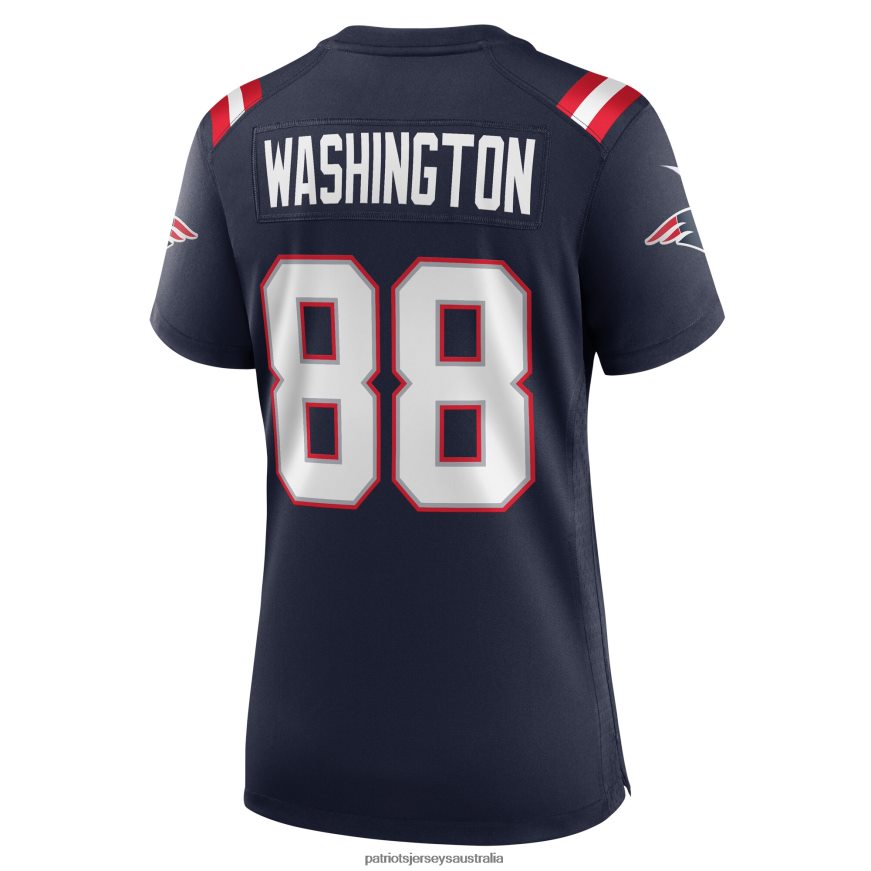 Women Nike Scotty Washington Navy Home Game Player Jersey ZZ06V21130 Patriots Jersey Clothing