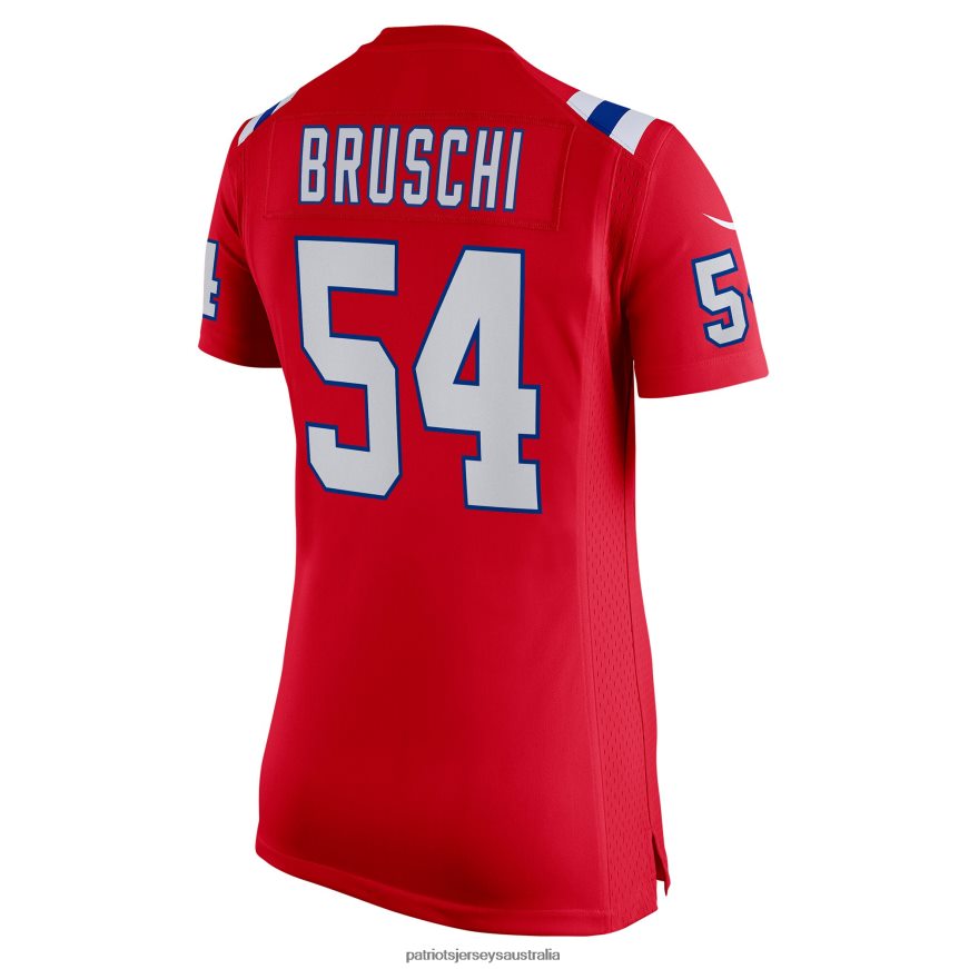 Women Nike Tedy Bruschi Red Retired Game Jersey ZZ06V21162 Patriots Jersey Clothing