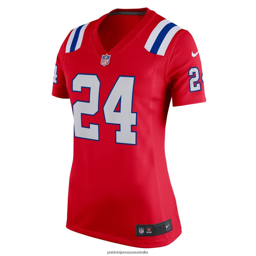 Women Nike Ty Law Red Retired Game Jersey ZZ06V21224 Patriots Jersey Clothing