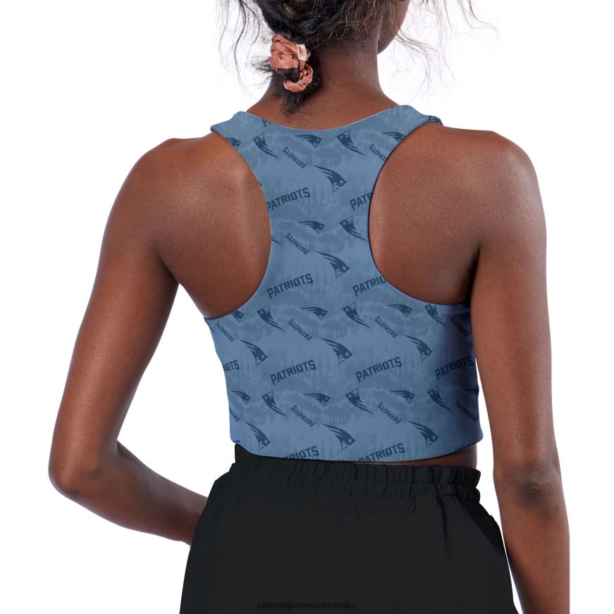 Women Certo Navy Reversible Sports Bra ZZ06V22882 Patriots Jersey Clothing