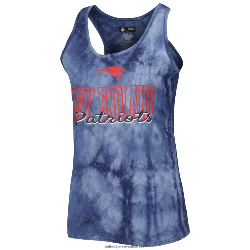 Women Concepts Sport Navy Billboard Scoop Neck Racerback Tank and Shorts Sleep Set ZZ06V22861 Patriots Jersey Clothing
