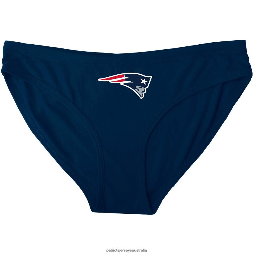 Women Concepts Sport Navy Solid Logo Panties ZZ06V22862 Patriots Jersey Clothing