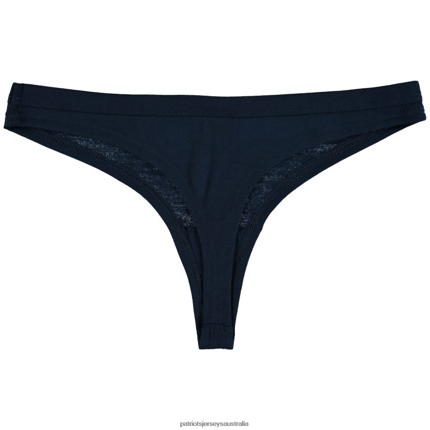 Women Concepts Sport Navy Solid Logo Thong ZZ06V22866 Patriots Jersey Clothing
