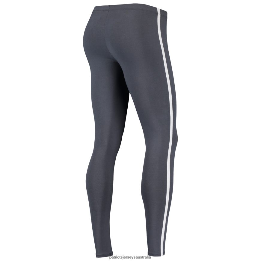 Women Concepts Sport White/Charcoal Sonata T-Shirt & Leggings Lounge Set ZZ06V22889 Patriots Jersey Clothing