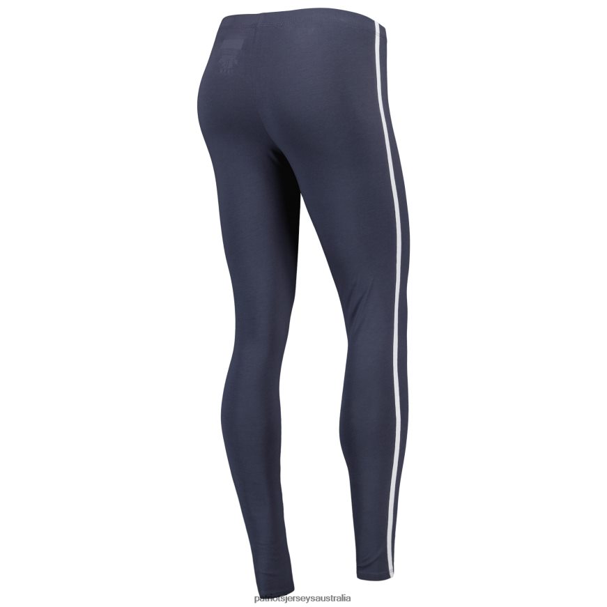 Women Concepts Sport White/Charcoal Sonata T-Shirt & Leggings Sleep Set ZZ06V22879 Patriots Jersey Clothing