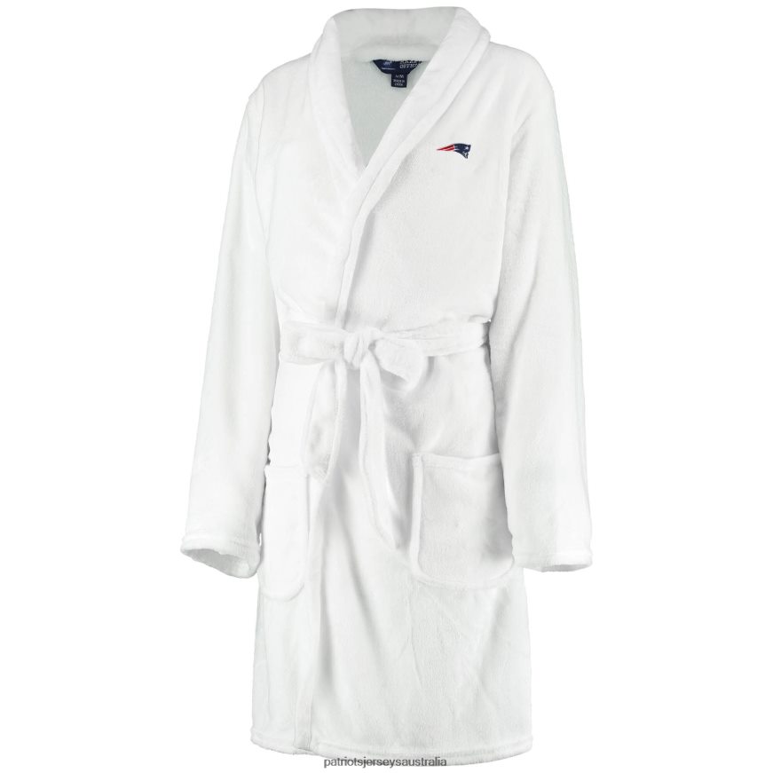 Women The Northwest Company White Bathrobe ZZ06V22858 Patriots Jersey Clothing
