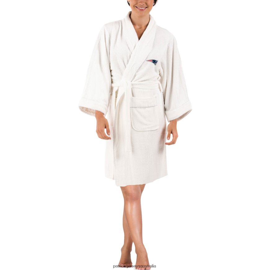 Women The Northwest Company White Bathrobe ZZ06V22858 Patriots Jersey Clothing
