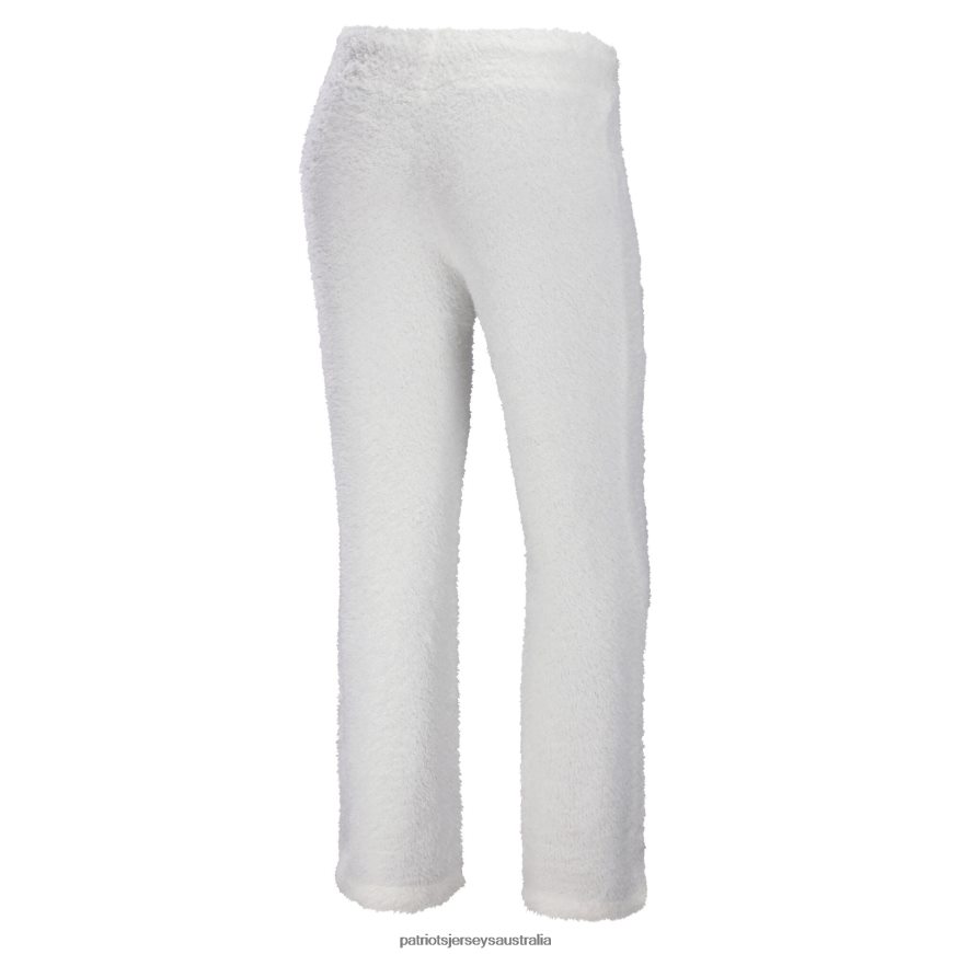 Women WEAR by Erin Andrews Cream Cozy Scoop Neck Tank Top & Pants Sleep Set ZZ06V22880 Patriots Jersey Clothing