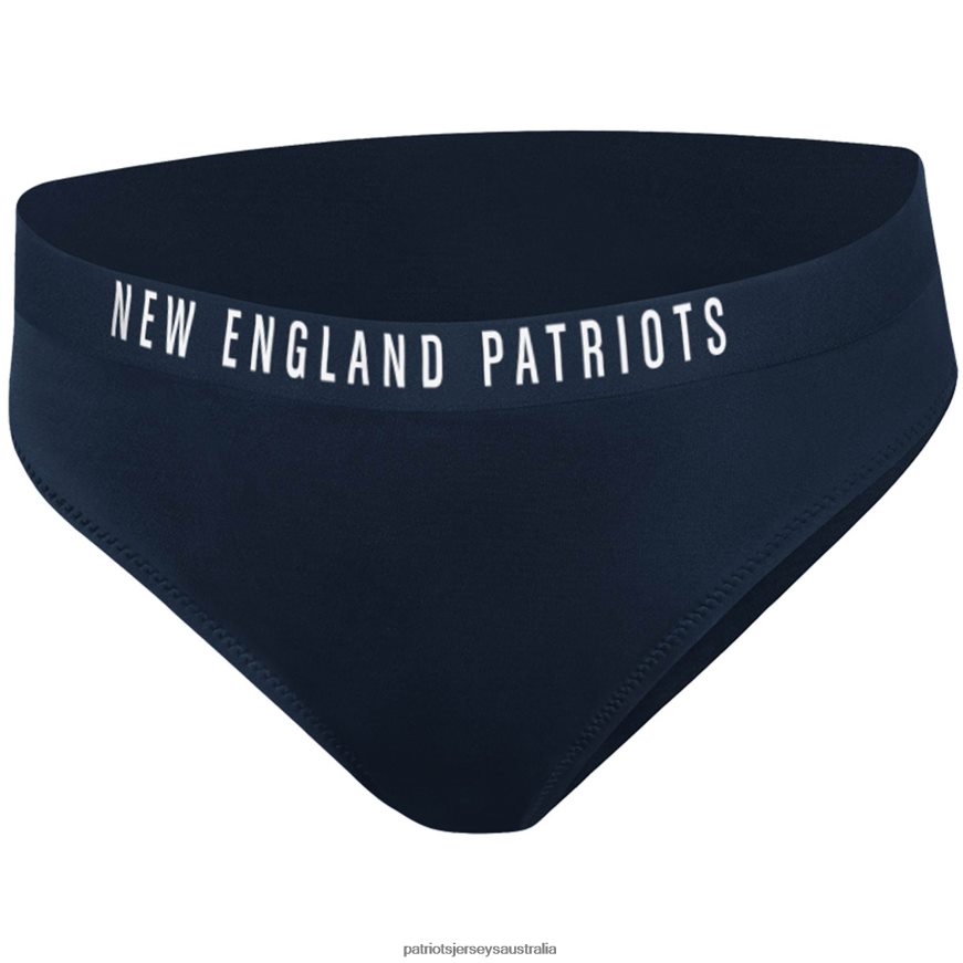Women G-III 4Her by Carl Banks Navy All-Star Bikini Bottom ZZ06V22903 Patriots Jersey Clothing