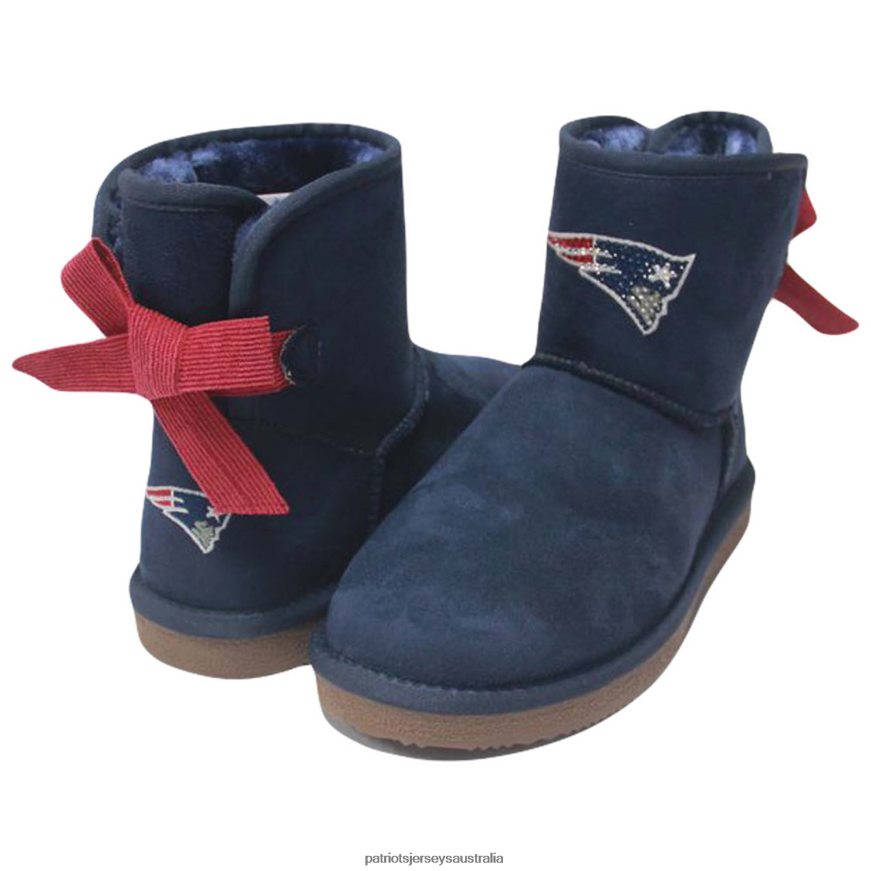 Women Cuce Low Team Ribbon Boots ZZ06V22253 Patriots Jersey Footwear