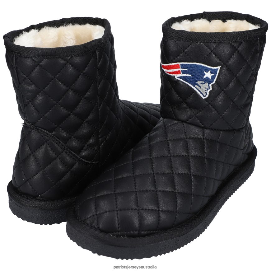 Women Cuce Quarterback Quilted Boots ZZ06V22246 Patriots Jersey Footwear