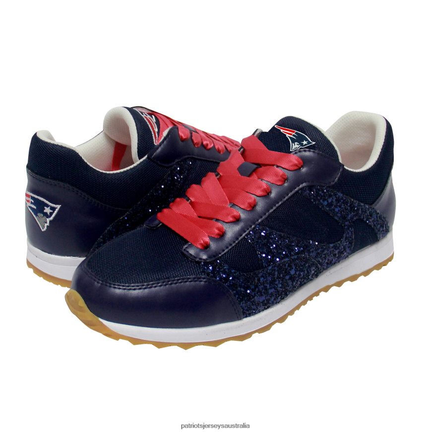 Women Cuce Team Color Sequin Slip-On Shoes ZZ06V22244 Patriots Jersey Footwear