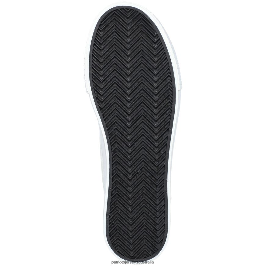 Women FOCO Platform Canvas Shoes ZZ06V22247 Patriots Jersey Footwear