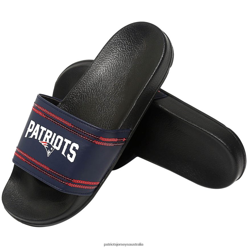 Women Sequin Slide Sandals ZZ06V22245 Patriots Jersey Footwear